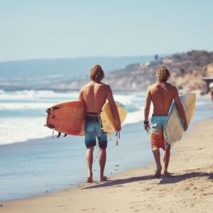 orecchio del surfista